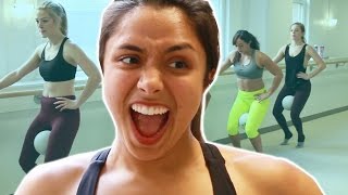 Women Try Ballet Fitness For The First Time [upl. by Adnawyek]