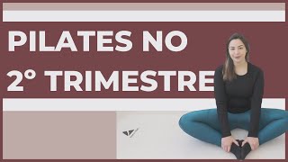 Pilates para Gestantes  Segundo Trimestre [upl. by Ahsiuqet390]