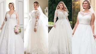 Plus Size Princess Wedding Dress Plus Size  A Traditional Brides Guide to Modest Wedding Dresses [upl. by Eimmij]