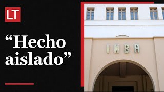 Rectora INBA y jóvenes quemados quotLo que vivimos es un hecho aisladoquot [upl. by Eiramik]