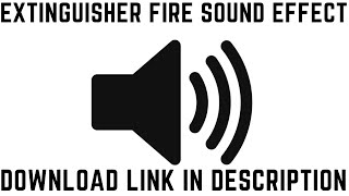 Extinguisher Fire Sound Effect No copyright sound effects  Sounds [upl. by Abernon]