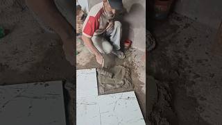 Ceramic floor tile installation for professionals and amateurstiles ceramic shorts [upl. by Galasyn]