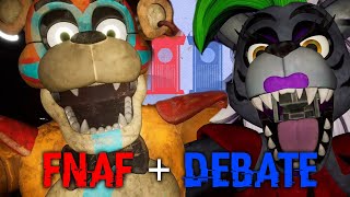 LIVE DEBATE REACTION  FNAF SECURITY BREACH REVISITED [upl. by Renrag]