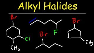 Naming Alkyl Halides  IUPAC Nomenclature [upl. by Ylim173]