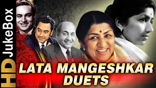 Lata Mangeshkar Duets Top 20  Old Hindi Songs Collection  Evergreen Songs Of Bollywood [upl. by Olav698]