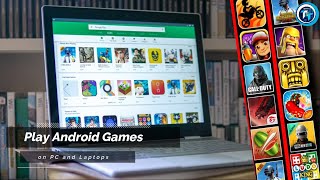 How To Play Android Games on PC amp Laptops Windows 71011 [upl. by Ppik]