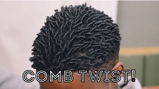 How To Get Twist With Natural Hair [upl. by Snah38]