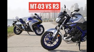 MT03 vs R3 [upl. by Jasisa]