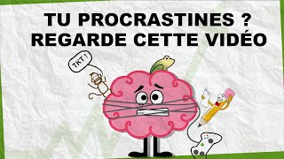 POURQUOI TU PROCRASTINES  COMMENT ARRÊTER EN 5 MINUTES [upl. by Noffets]