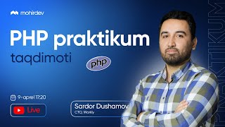 PHP praktikum taqdimoti  1qism [upl. by Darb]