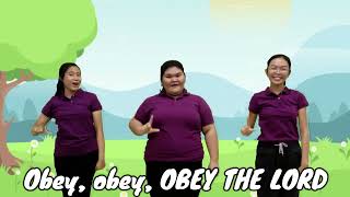 OBEY OBEY THE LORD  Sunday School Song  Song for Kids [upl. by Emse]