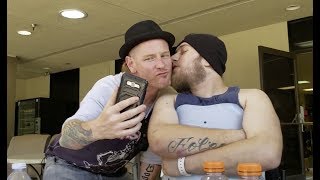 Corey Taylor of Stone Sour  Slipknot Visits Paralyzed Fan in Hospital [upl. by Halehs]