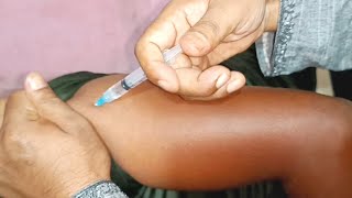 IM Intramuscular Arm injection Push Ketorolac 30 mg injection Video 24 Ep 55 Anik Health Tips [upl. by Oralie110]