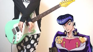 【TAB】JoJos Part 4 OP Medley（Guitar Cover）ジョジョ 4部 opメドレー（ギターで弾いてみた） [upl. by Garceau]