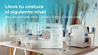 Gama de Máquinas de coser y Remalladora BelleCouture [upl. by Yim]