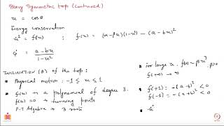 Classical Mechanics Nutation and Precission of a heavy symmetric top [upl. by Dayiz]