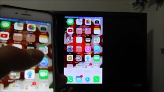 iPhone6（スマホ）の画面をTVに無線で飛ばす（ミラーリング）！～第2弾～WiFiルーターがなくてもダイレクト接続できる！ [upl. by Edualc]