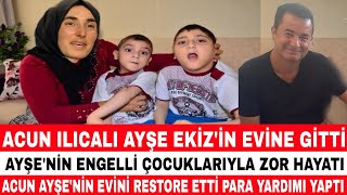 MASTERCHEF AYÅžE EKÄ°ZE ACUN ILICALIDAN BÃœYÃœK SÃœRPRÄ°Z EVÄ° RESTORE ETTÄ° ENGELLÄ° Ã‡OCUKLARA YARDIM ETTÄ° [upl. by Naibaf]