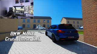 700HP BMW M140i Monster Wild Cruise in Pudsey 20  Assetto Corsa  Logitech G29 tayboost [upl. by Ahselyt535]