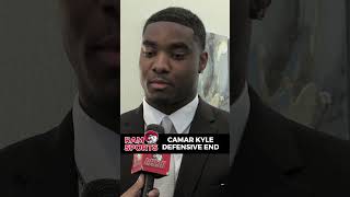 WSSU Football Defensive End Camar Kyle 2024 CIAA Football Media Day [upl. by Allevon]