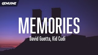 David Guetta  Memories Lyrics tiktok ft Kid Cudi [upl. by Thgiwd187]