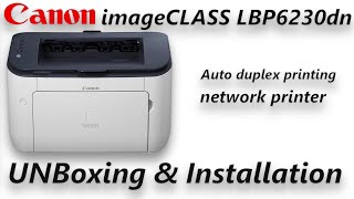 Canon LBP6230DN Image Class Laser Printer [upl. by Christmas48]