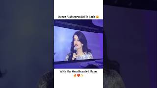 Aishwarya drops quotBachchanquot from her name 💔 AestheticDiva shorts bollywood viralvideos song yt [upl. by Yennek]