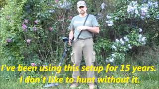 How and Why to Strap Your Metal Detector [upl. by Anelyak591]