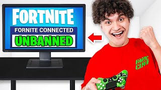 I Got UNBANNED on Fortnite for 24 HOURS PRANK [upl. by Carri362]