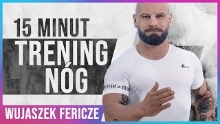 15 MINUT💦TRENING NÓG💦 BEZ SPRZĘTU💦 BEZ POWTARZANYCH SERII [upl. by Yetsirhc]