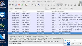 4665 Lab  Using Wireshark to Examine HTTP and HTTPS Traffic [upl. by Eikcir]