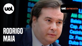 Rodrigo Maia fala de Lula e centrão caso Moraes gestão Lira Guedes e Haddad bancos e mais [upl. by Anaxor]