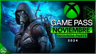 Juegos Game Pass Noviembre 2024  Segunda Mitad ✅ [upl. by Gowon298]