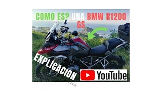 BMW R 1200 GS  CÓMO FUNCIONA ESTA MOTO y en qué terrenos va mejor [upl. by Aleciram]