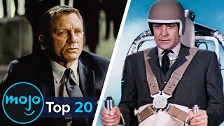 Top 20 Greatest James Bond Moments of All Time [upl. by Aicele]