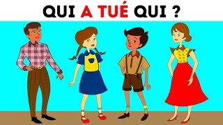 6 Devinettes de Meurtre Que Seulement 2 Des Personnes Les Plus Intelligentes Peuvent Résoudre [upl. by Airtap]