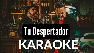 TU DESPERTADOR KARAOKE Matias Valdez ft Rodrigo Tapari [upl. by Ahnavas]