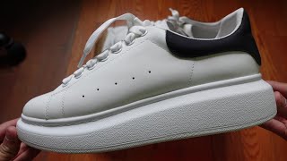 Alexander McQueens From DHGate  Review  On Foot [upl. by Marybeth461]