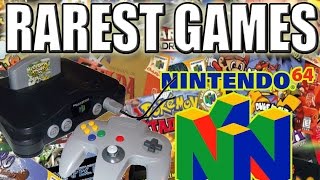 10 More Rare N64 Games  Most valuable N64 Games [upl. by Hgielrac]