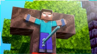 Steve Becomes  HEROBRINE  to defeat Entity  Prisma 3D Minecraft animation [upl. by Groos]