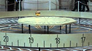 Foucault Pendulum at the Pantheon Paris [upl. by Eycats]