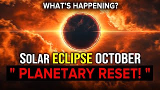 Solar eclipse October 2024  Huge quotPlanetary resetquot And New Celestial Energies Has Unfolded [upl. by Nefen644]