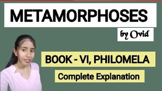 Ovid Metamorphoses Book VI Philomela by A P EDUCATION HUB Complete Explanation [upl. by Ikoek162]