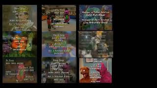 Barney and Sesame Street Remix Credits 4 [upl. by Ycram]