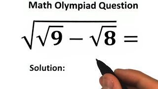 Radical Challenge  Can You Simplify It  Algebra [upl. by Gothurd438]