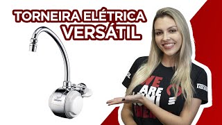 Torneira elétrica para cozinha Conheça a Torneira Versátil da Lorenzetti [upl. by Nessi]