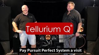 Tellurium Q Pay us a Visit with NEW Statement Flagship Cable Range our first Special Guest [upl. by Lewak]