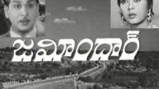 Zamindar  Full Length Telugu Movie  Part 01  ANR  Krishna Kumari [upl. by Ilesara]