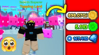 Tapping Simulator Fastest way to get Taps 😍 Roblox [upl. by Fitz]