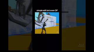 Simple edit 💀 fortnite fyp viralshort memes [upl. by Nareht631]